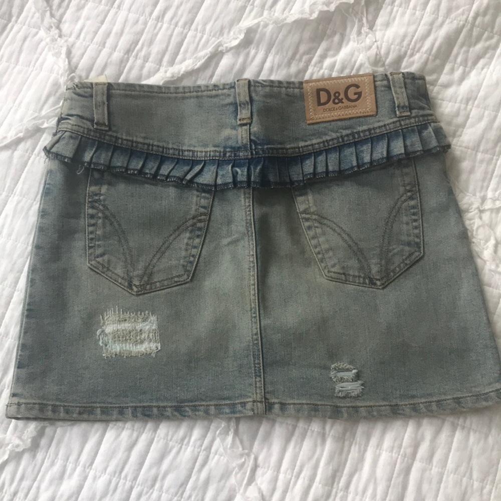 Dolce & Gabanna D&G Jean skirt